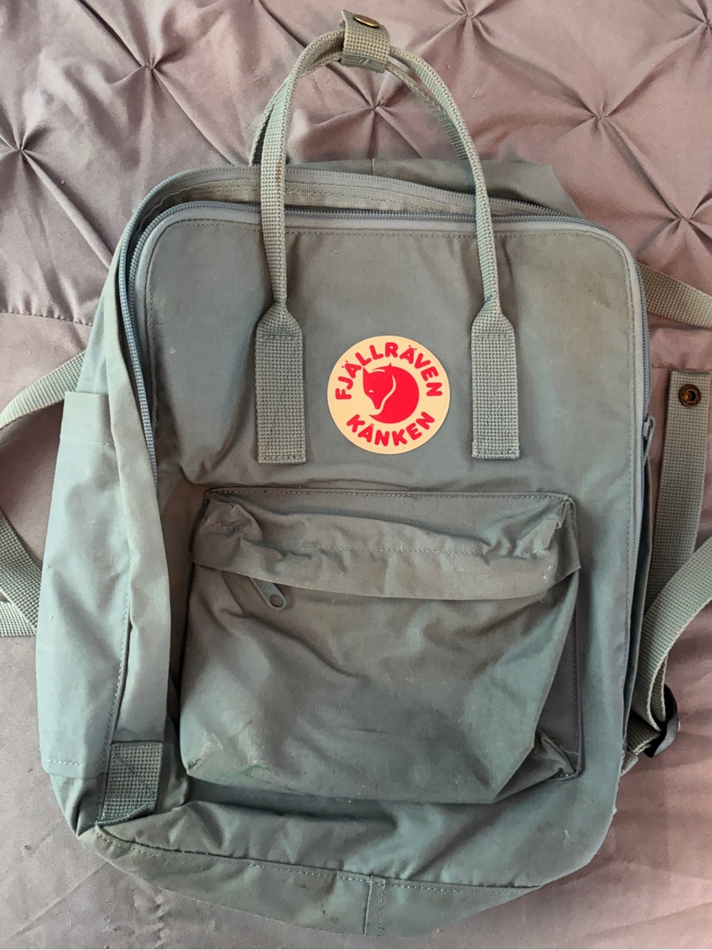 Kånken FJallraven Light Green Backpack